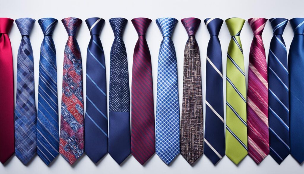 men's tie trends