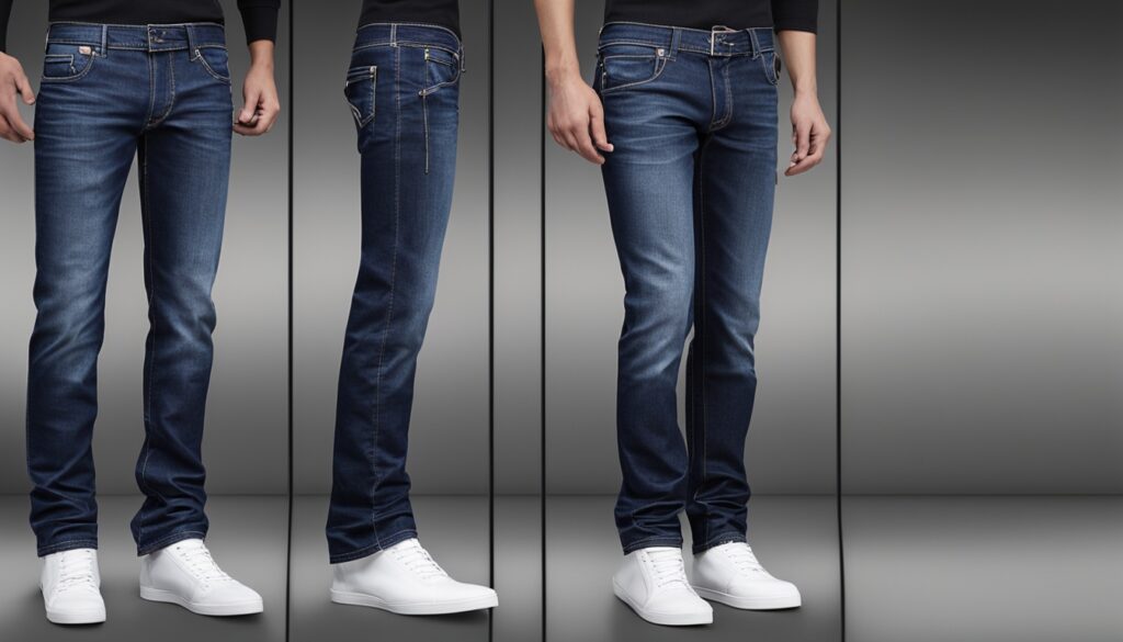 slim fit mens jeans